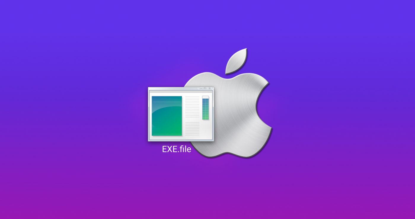 how to download an exe file on mac