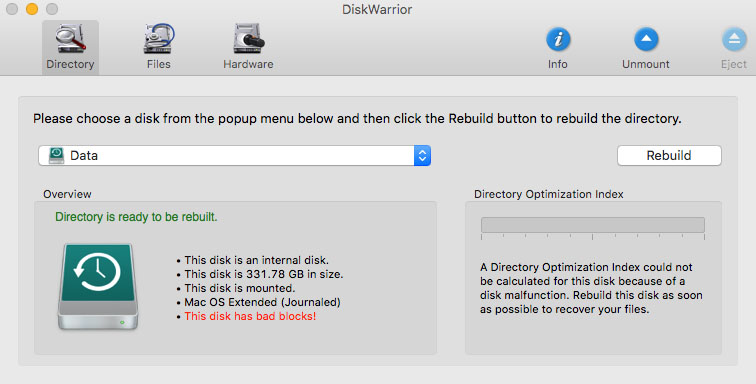 disk warrior free trial