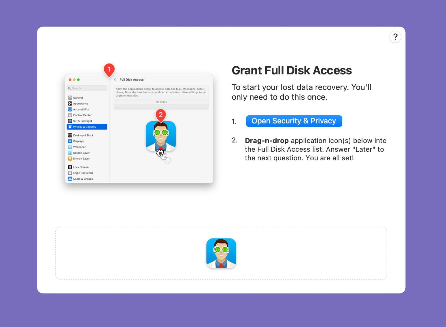 disk drill 5 for mac full disk access