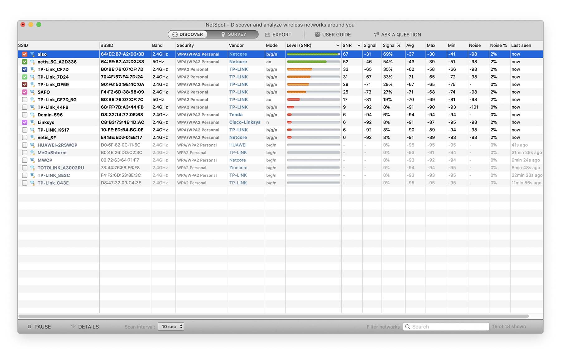 WiFi Channel Scanner - Download