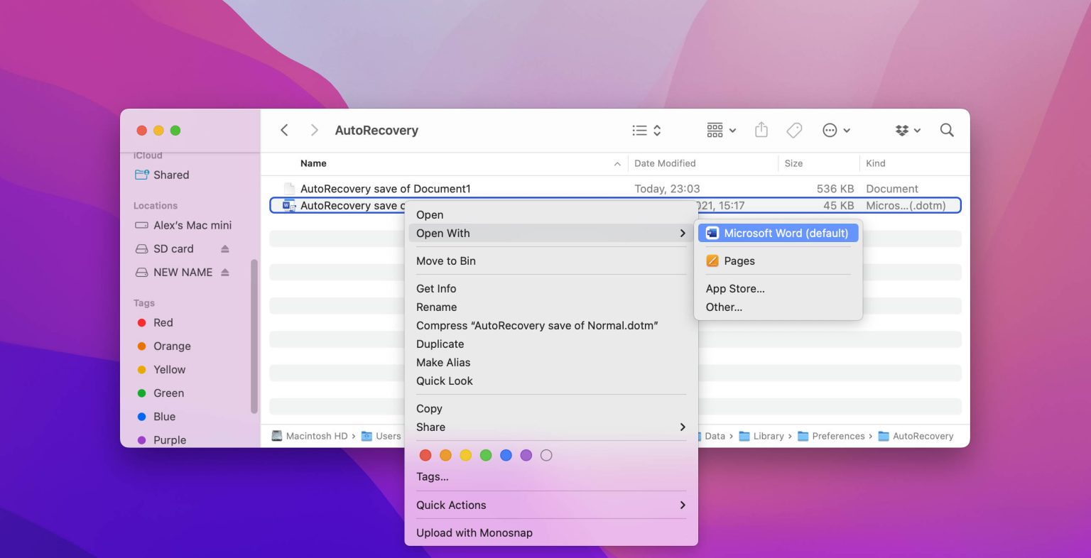 How to Recover Deleted, Lost, or Unsaved Word Documents on a Mac (2025)