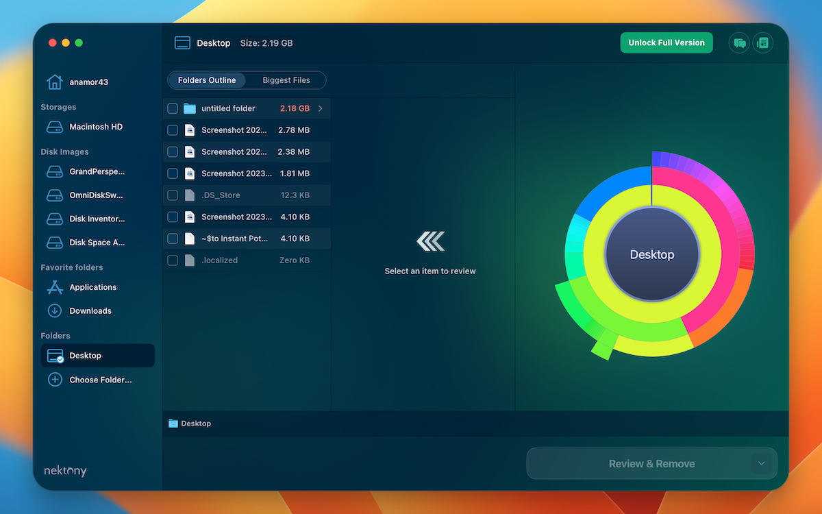 disk space analyzer for Mac