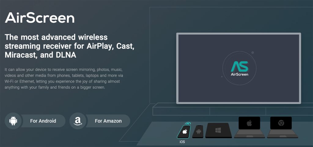 AirScreen download page