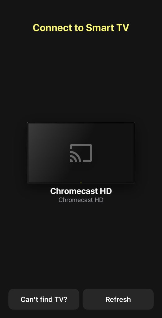 DoCast connecting to Chromecast