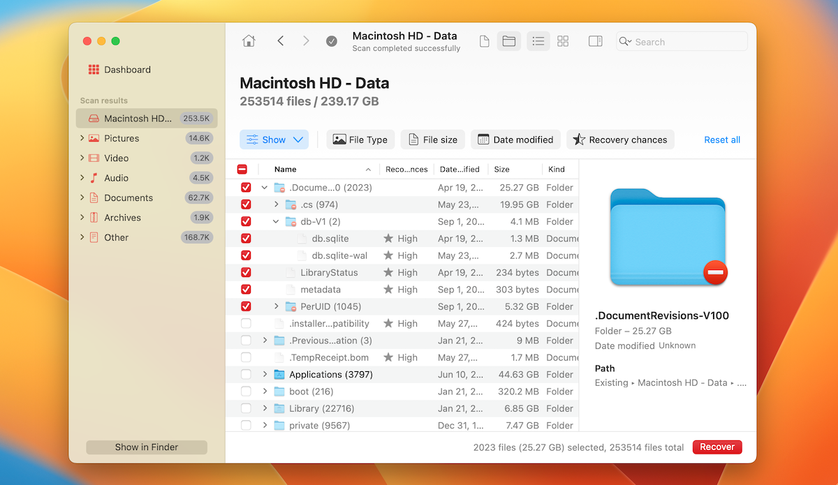 recover hidden files disk drill Mac