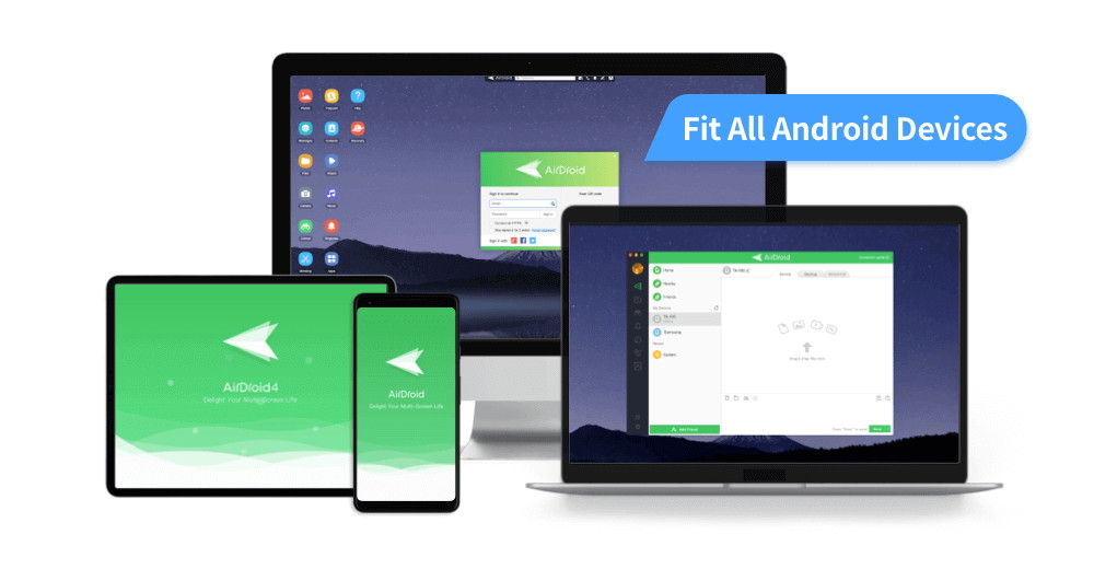 AirDroid will help you transfer files between Mac and Android wirelessly