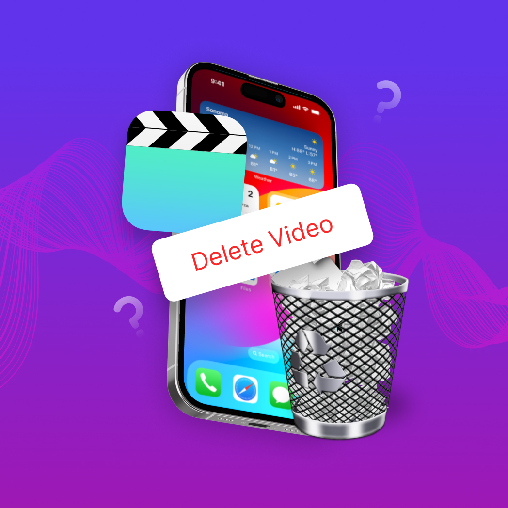 Delete Large Videos on iPhone