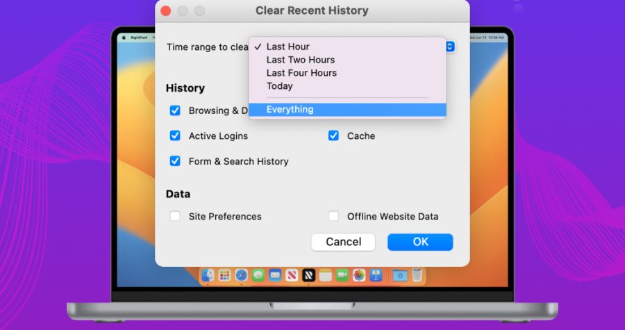 Clear Browser Cache In Mac