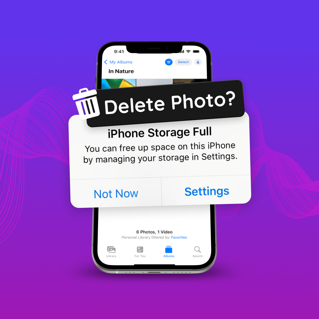 iPhone Storage Full After Deleting Photos