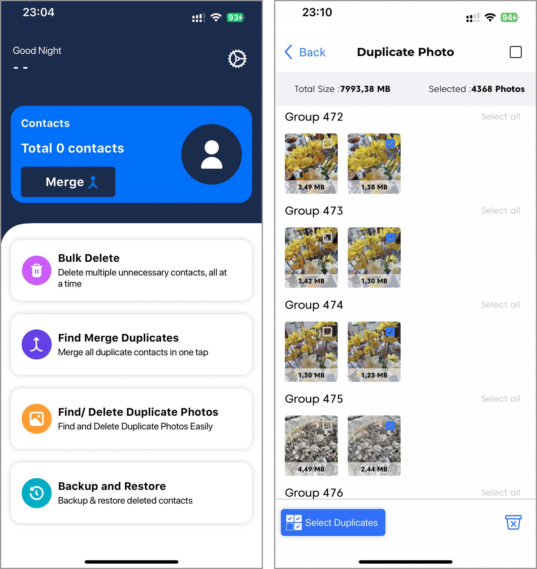 Duplicate Cleaner App-Softices