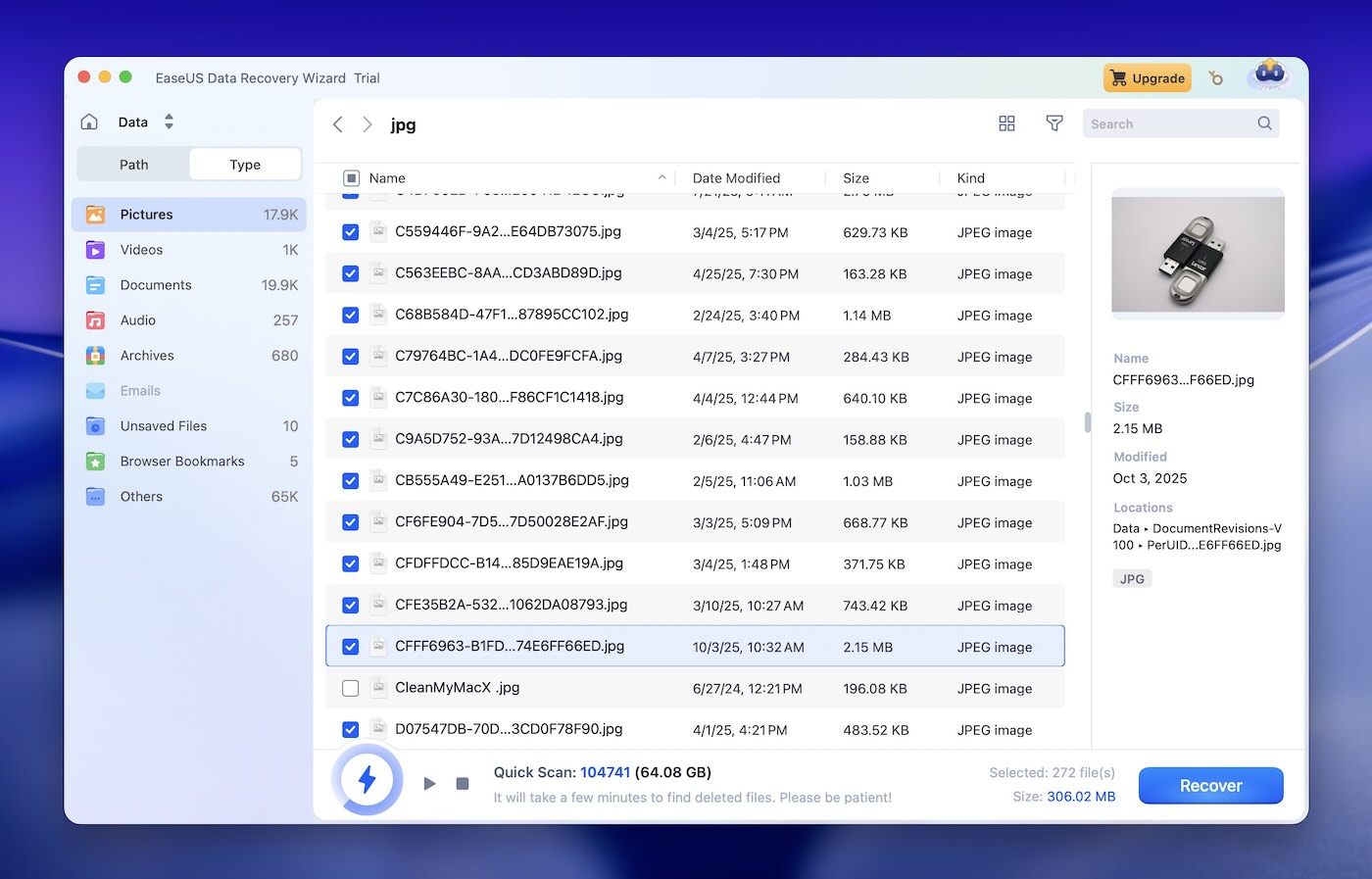 EaseUS Data Recovery