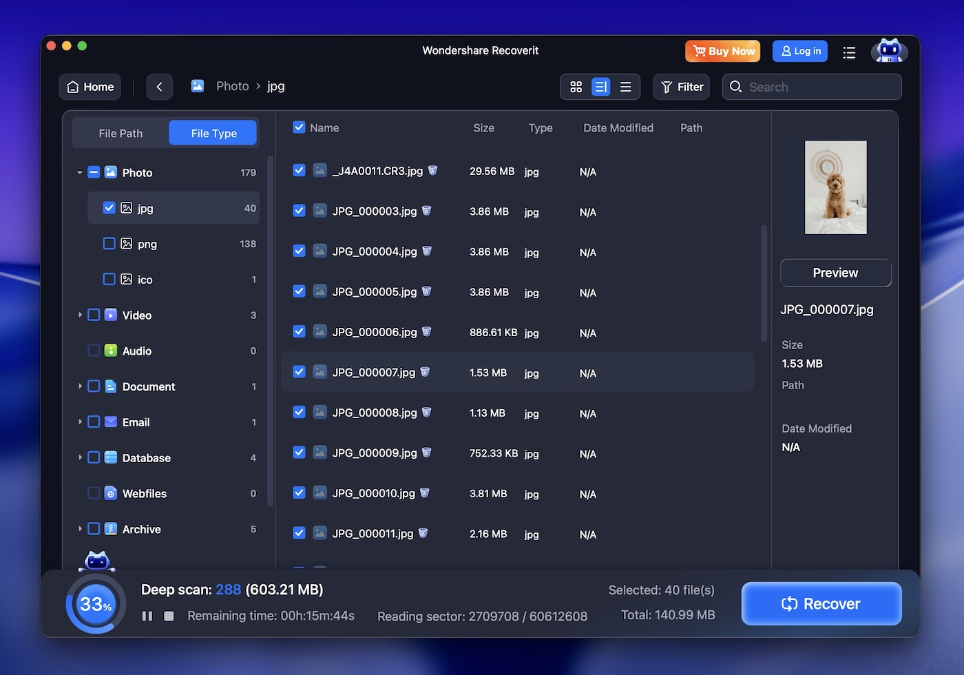 Wondershare Recoverit