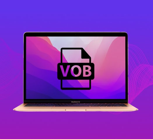How to open VOB file on Mac.