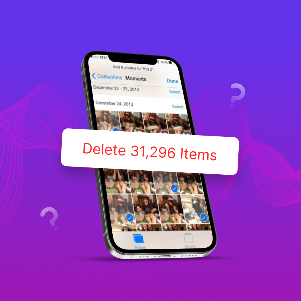 Delete Multiple Photos on iPhone